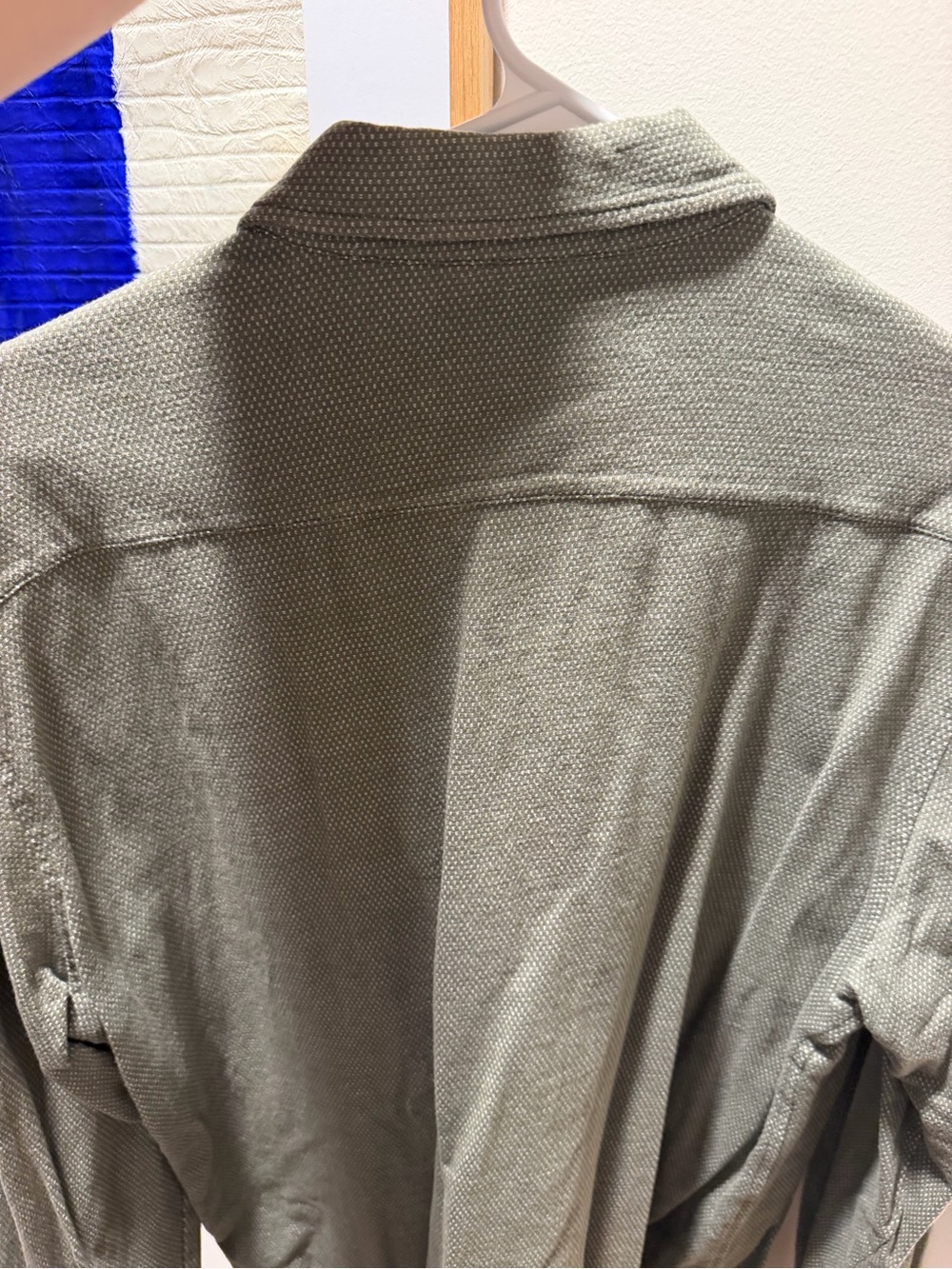 Bonobos Olive Textured Button-Down Shirt - Picture 3 of 3